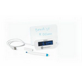 Brookstone  Digital Desktop Clock with USB Hub and Memo Board